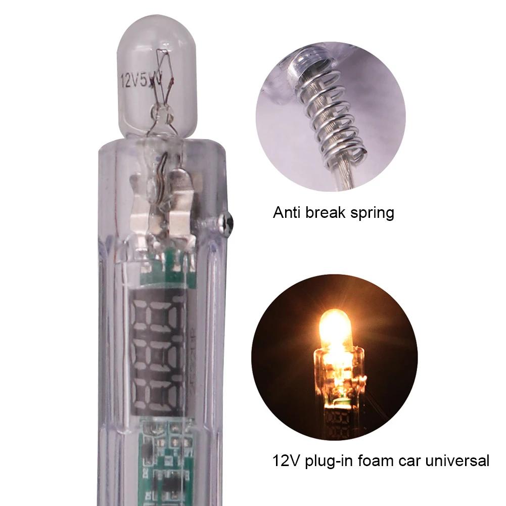 6V/12V/24V Auto Light Probe Pen Digital Display Auto Car Light Circuit Tester Electric Light Test Pen Auto Circuit Repair Tools