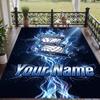 Custom Text Printed Rug BIRMINGHAM CITY Football Non Slip Floor Carpet For Home Room Decor