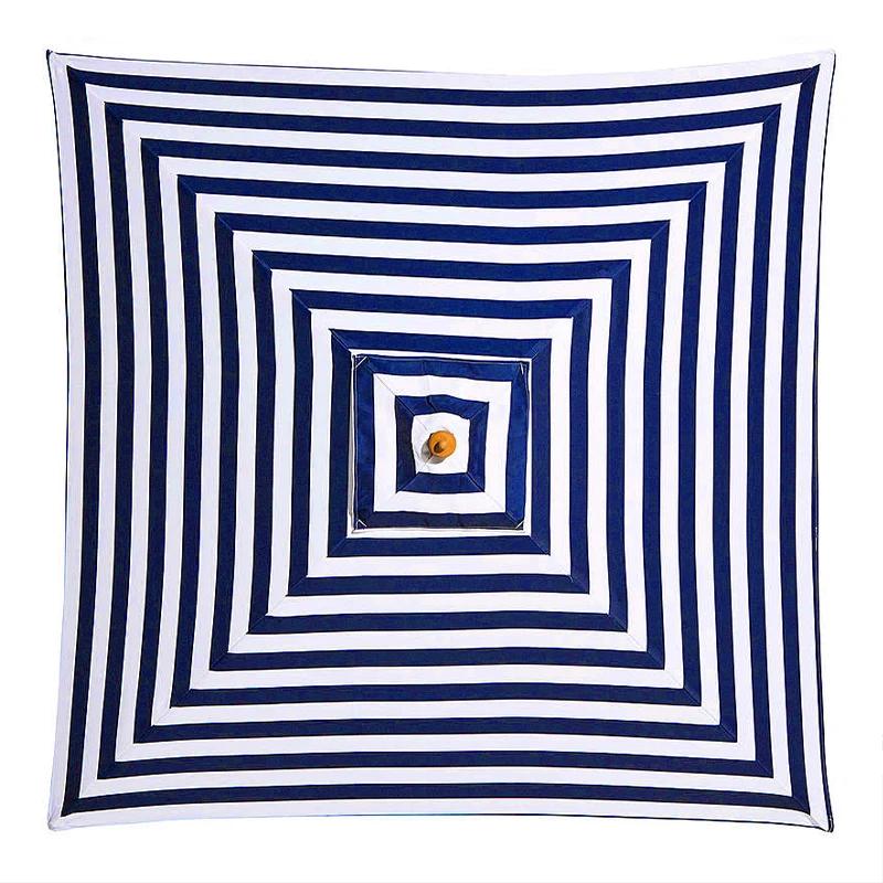 2x2m Quadratischer Terrassenschirm Ersatzstoff 4 Rippen Sonnenschirm Schirmbezug Balkon Außenbereich Café Garten Hinterhof Vordachabdeckung