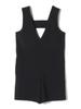 For Italian Pile 318820051 Black1 (SHIPS Women) All-in-one S-(S)
