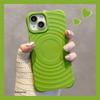Apple 17 Pro Max Liquid Silicone Magnetic Wave Pattern iPhone 16 Protective Case