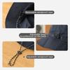 Foldable Waterproof Bucket Hat Packable Uv Protection Summer Hats Adjustable Beach Hat With Chin Strap