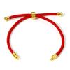 5 Pezzi Braccialetti Semilavorati in Poliammide Regolabili con Chiusura a Coulisse/Scorrevole Per Creazione Gioielli Fatti a Mano Fai da Te Accessori Lunghi 21,5 cm