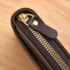 2023 Men's Retro Fashion Zipper Wallet: Short Style, Multi-Card, Large Capacity
