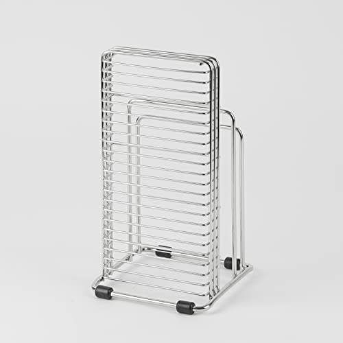 Pearl Metal Knife/Cutting Board Stand Stainless Steel At Aqua HB-3945