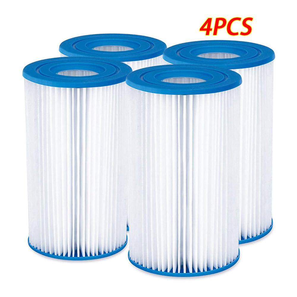 Filtro TIPO III per Bestway 58012 Cartuccia Filtro per la Cura Quotidiana della Piscina Facile da Sostituire Cartuccia di Ricambio Tipo A/C Tipo di Filtro Piscina 3