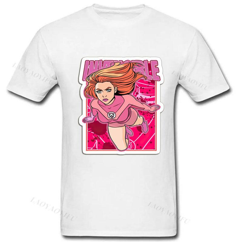 Unisex Women New Fashion Hot Selling Gamer Y2k Clothes Atom Eve Invincible Mark Grayson Essential TShirts Polyester Unisex T Shirt