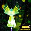 4/2pc Solar Lawn Stake Lamp LED Street Light Garden Landscape Color Changing Lights Outdoor Lawn Lighting for Yard Patio Pathway