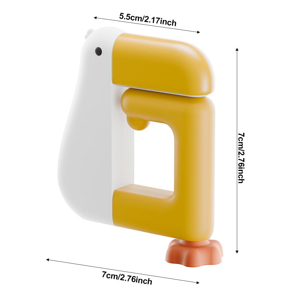 Cute Portable Desk Side Hanging Bag Hook Multifunctional Adjustable Table Bag Hanger Plastic Travel Bag Organizer