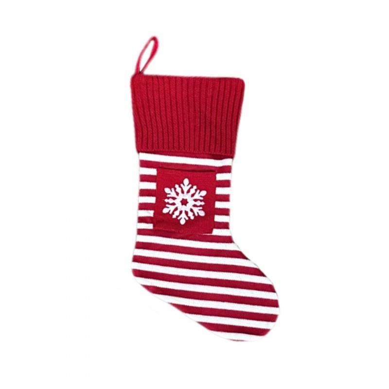 Christmas Pet Stocking Dog Cat Xmas Hanging Decor Gift Bag Holiday Party