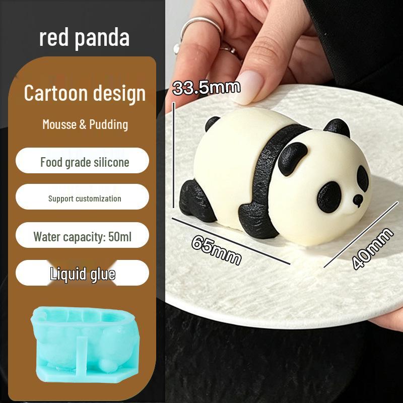 In-Stock Silicone Sheep Mousse Mold - 3D Cartoon, Food-Grade, Cute & Creative Design
