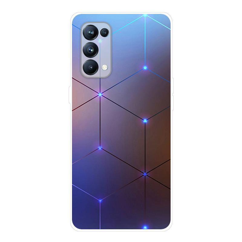 For OPPO Reno 5 Reno5 Pro 5G Case Soft Silicone Back Case Coque for OPPO Reno 5 Pro 5G Phone Cover Shockproof Fundas for Reno 5
