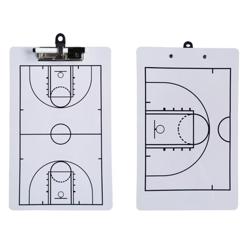 Basketball Dry Erases Board for Coaches Football Whiteboard Coaches Marker Board Coaching Board with Whiteboard Marker