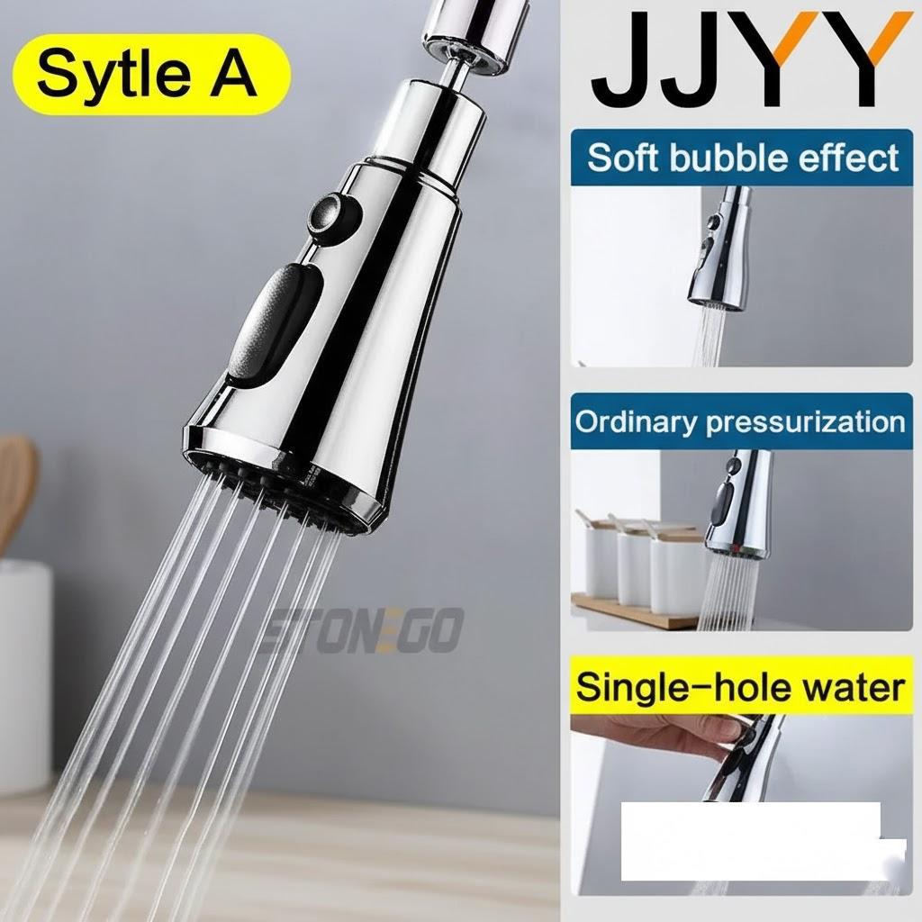 

Kitchen Faucet Pull Out Nozzle 3 Function Replacement Nozzle 2 Style Sink Faucet Spray Head Upgrade