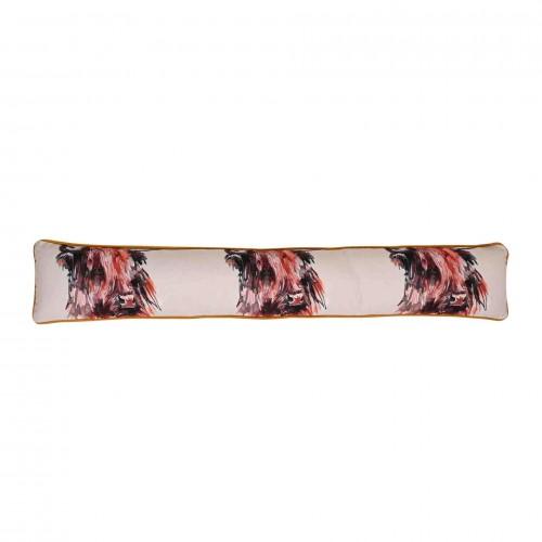 Meg Hawkins Draft Excluder - Highland Cow