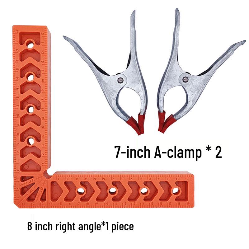 Right Angle Splicing Positioner, Woodworking Tool - 90°/45° Ruler Fixer