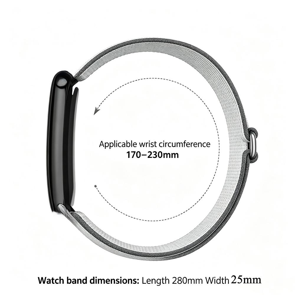 רצועת ניילון עבור Garmin CIRQA Smart Band מתכווננת נושמת קלה רצועת יד חלופית עבור Garmin CIRQA Smart Wear לכל היום