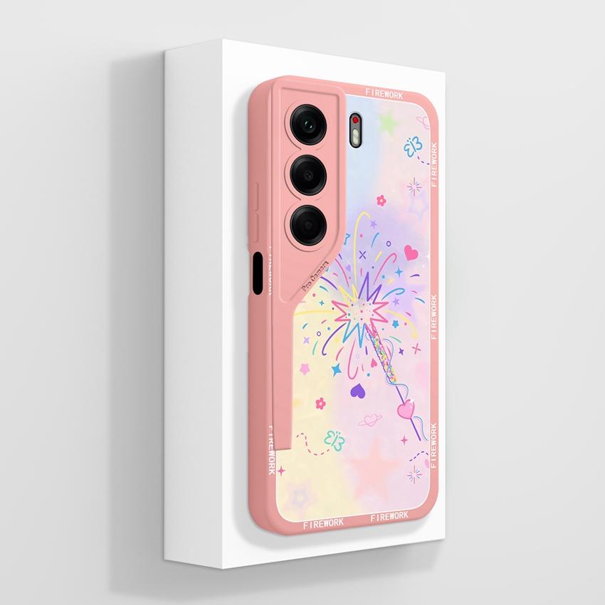 For Tecno Camon 40 30 20 Pro Premier Phone Case Beautiful Planet Pattern Soft Liquid Silicone High Quality Anti Slip Protective Shell For Tecno Casing
