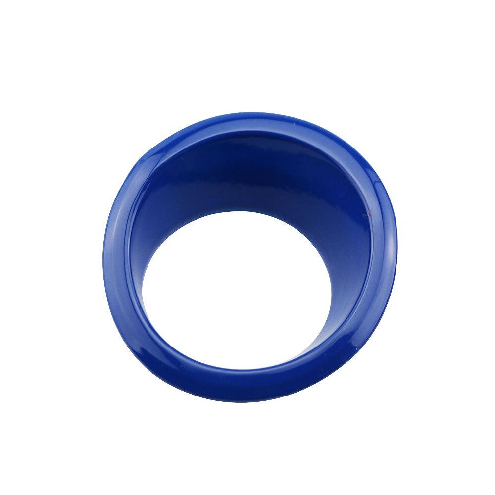 

Color My Life Автомобильный хромированный переключатель зажигания Украшение для ключей Кольцо Круглая наклейка для Jeep Compass 2017- синий