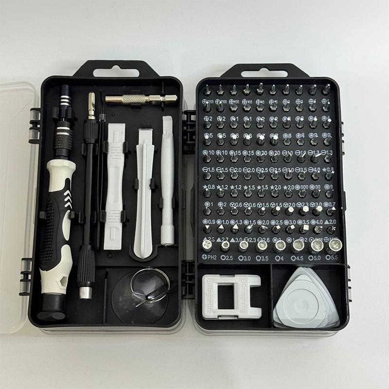 New 115-in-1 Mini Precision Screwdriver Set For Car Computer PC Mobile Phone And Device Repair Insulated Hand Home Tools