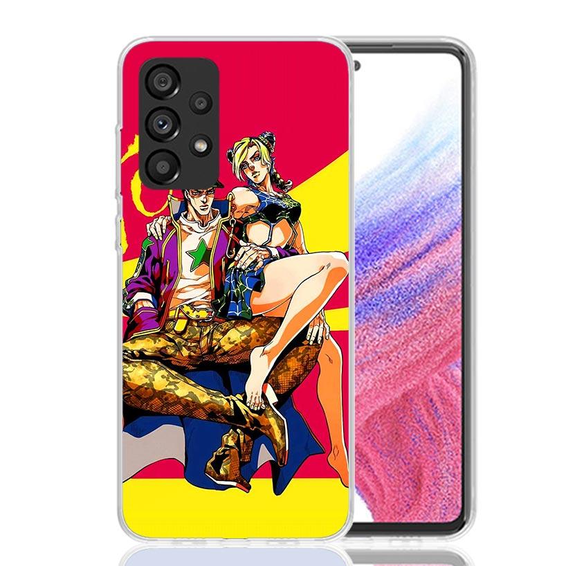 JoJo's Bizarre Adventure Jolyne Cujoh Phone Case For Samsung Galaxy A17 A16 A14 A15 A13 A57 A56 A54 A55 A53 A37 A36 A34 A35 A33