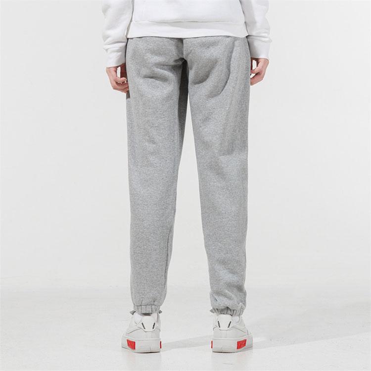 Nike Embroidered Logo Fleece-Lined Warm Knit Joggers Women Bottoms Grey BV4090-063