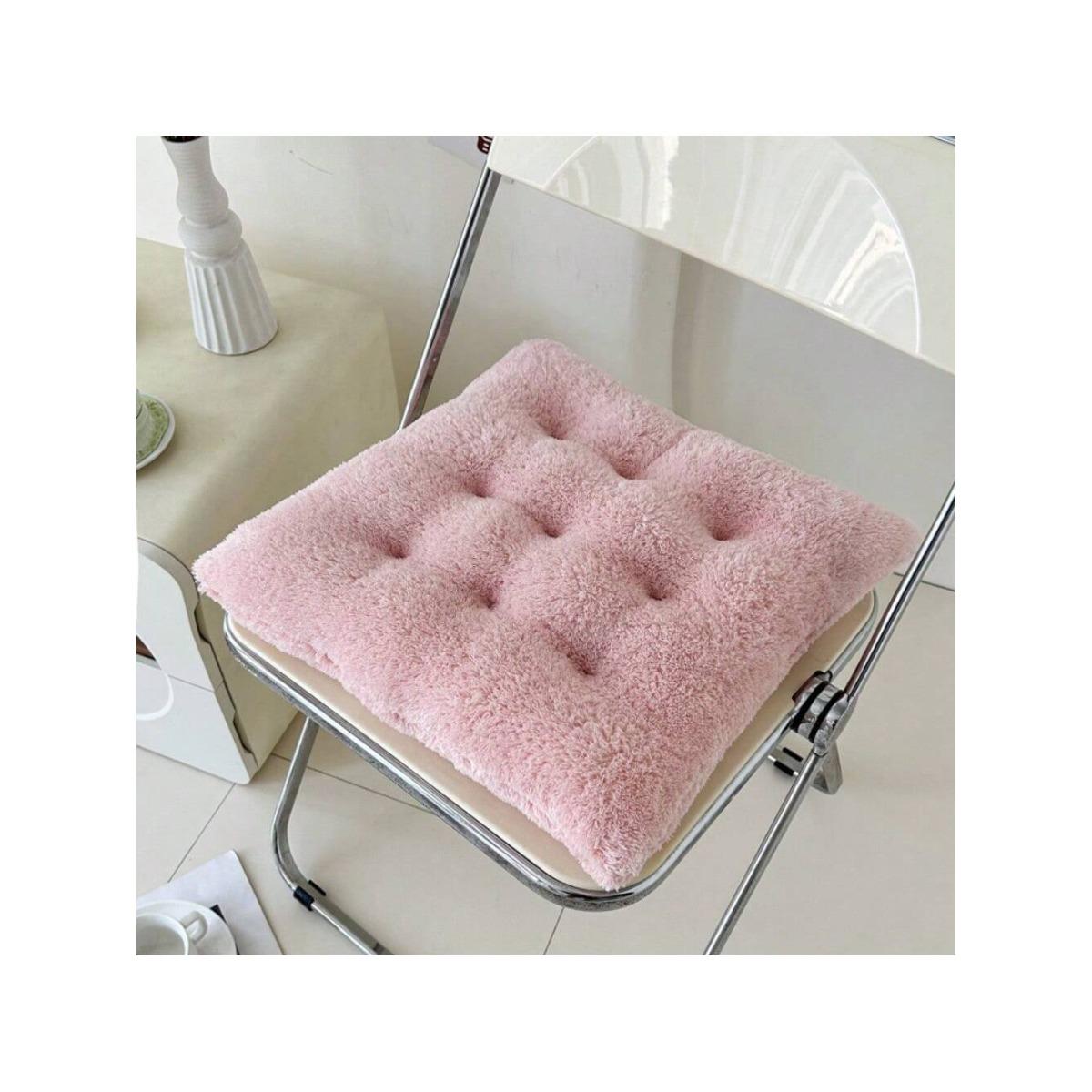 1 Plush Thick Chair Cushion, Suitable For Offices, Dormitories, And Living Rooms