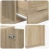Eckregal Sonoma Eiche 160 x 40 x 45 cm Spanplatte
