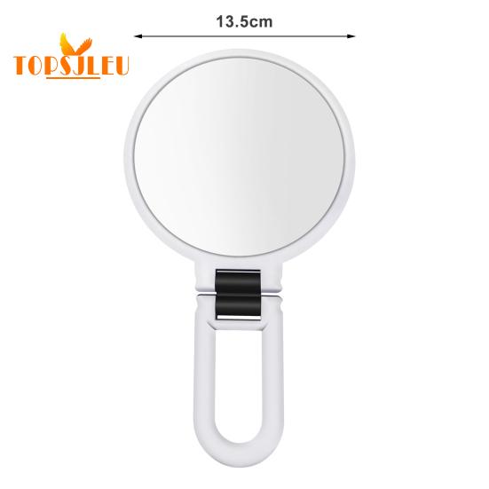 Magnifying Makeup Mirror - Foldable Handle, Portable, 1x15x, Stylish Compact, Versatile Makeup Mirror