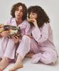 [OGGITT] Dormitory Season Stripe Pajamas Cherry Blossom [Shipped from Korea] 100% Authentic
