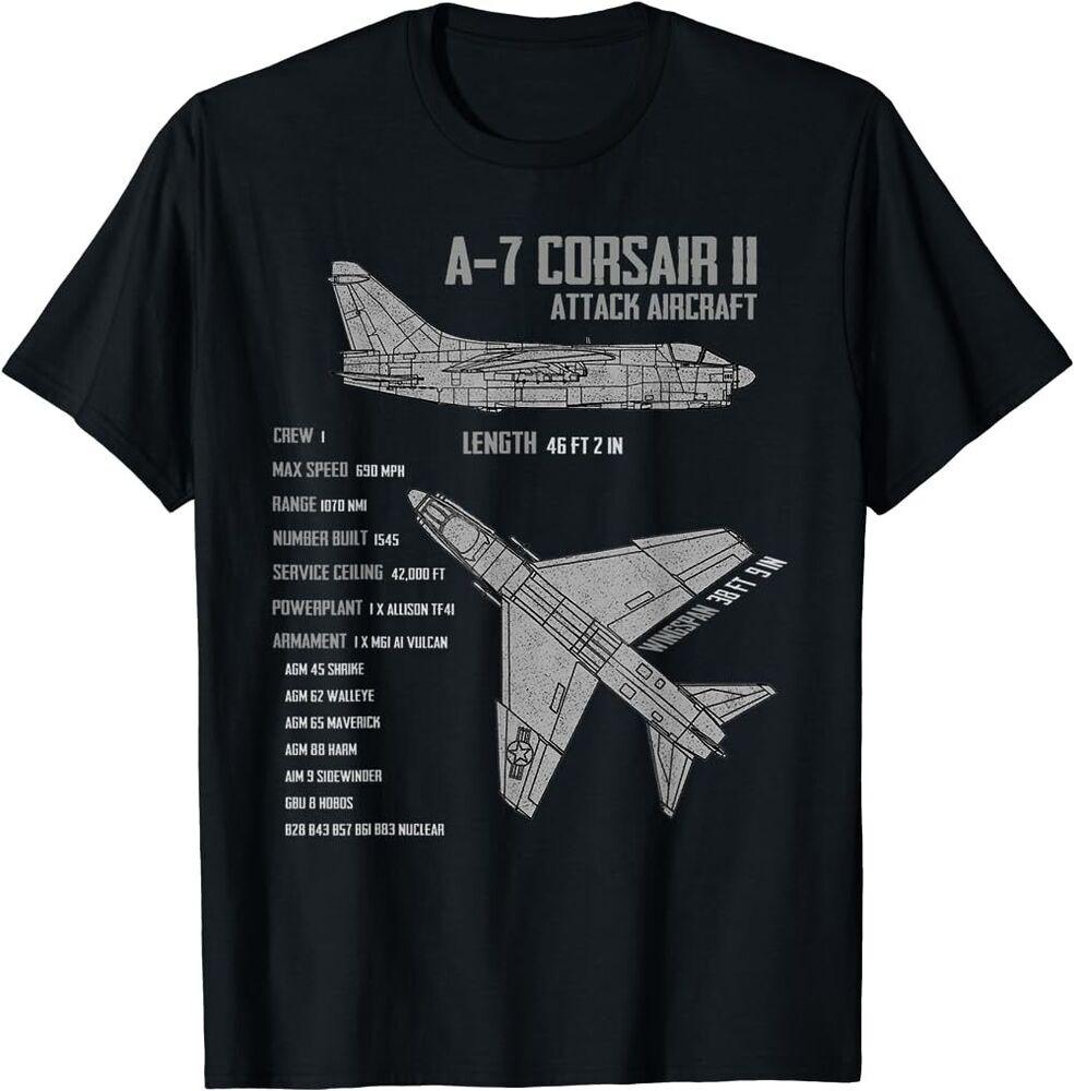 ЛУЧШЕ КУПИТЬ Футболка унисекс A-7 Corsair II Авиационный Военный Самолет XL