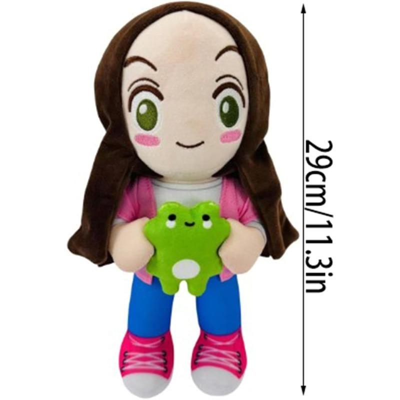 28CM Lara Campos Plush, Soft Lara Campos Stuffed Figure Throw Pillows for Home Decor for Fans style A