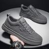 Fashion Men's Shoes Spring Labor Protection Waterproof Versatile Casual Work Shoes Thick Soled Men's Board Shoes 2025 New Edition
