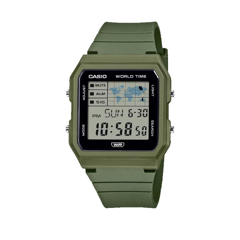 CASIO Classic Collection Electronic Movement Resin Strap Watch Unisex Gray Dial LF-30W-3AJF