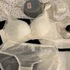 New Japanese Lace Underwear Women's Suit, Small Breasts Gathered, No Steel Ring, Upper Support, Anti-drop Adjustment Type, Comfortable Bra Cover