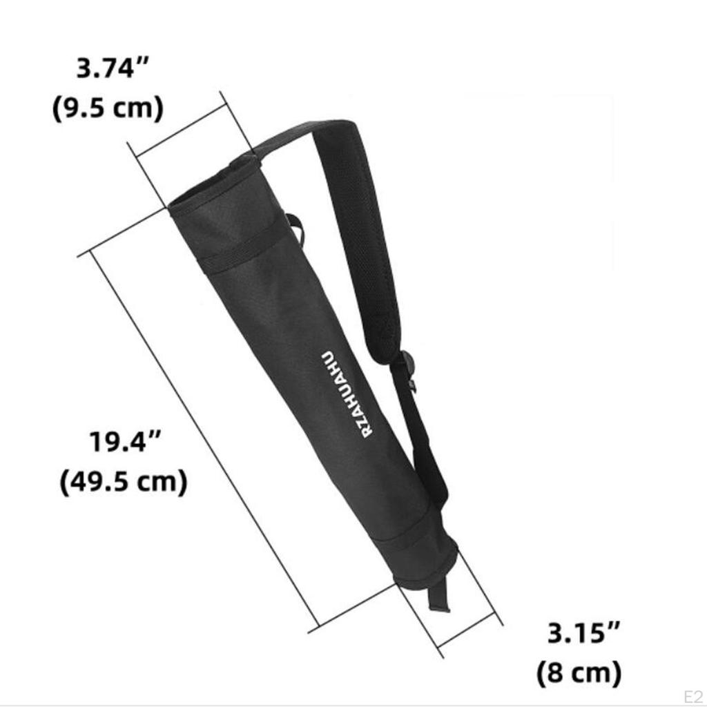 Quiver Accs Target Lightweight Storage Pouch Adjustable Holder Bag for Outdoor Adults Shooting