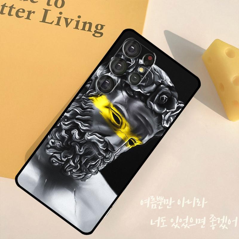 Zeus Phone Case For Samsung Galaxy S25 S24 Ultra S9 S10 S20 S22 S21 Plus S23 FE Back Cover Shell