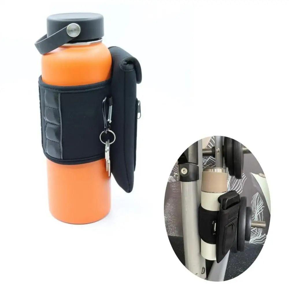 With Phone Holder Gym Bottle Pouch Exercise Equipment Water Bottle Carrier Holder  Gym Accessories