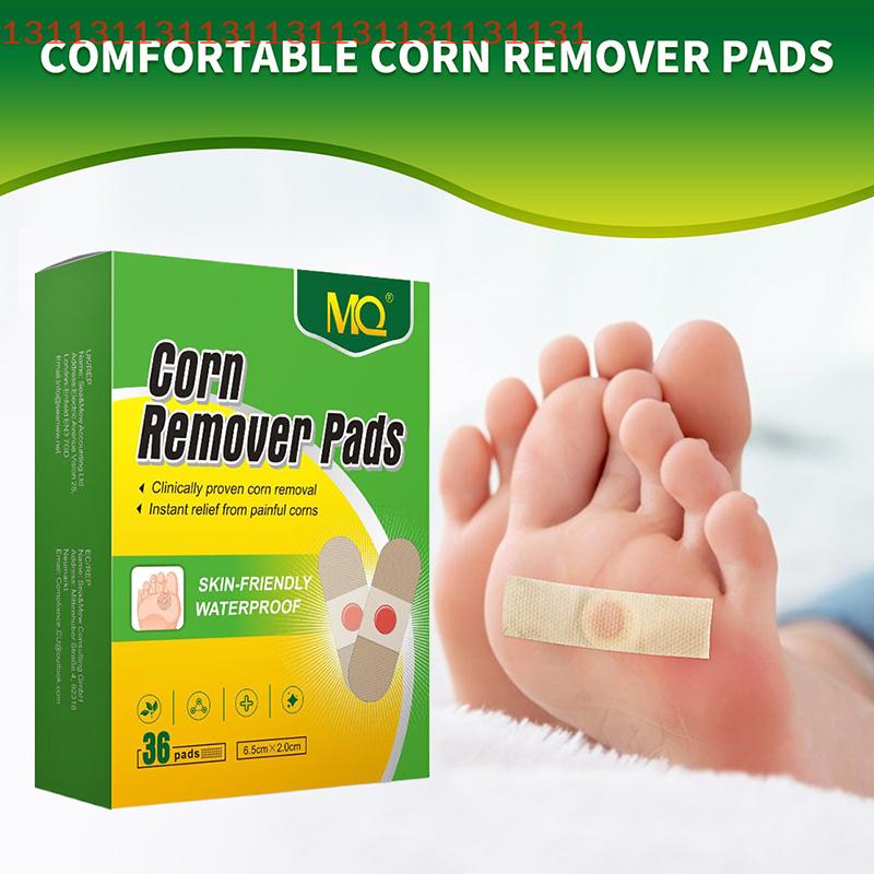 36 STÜCKE Medizinische Fußpflege Aufkleber Hühneraugenentfernungspads Kurative Hornhautentfernung Schwielen Detox Sommer Fußpflegewerkzeuge