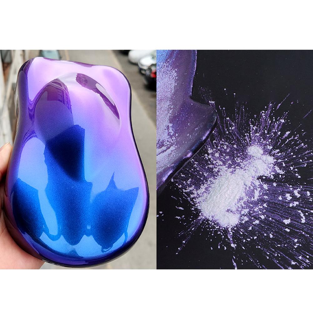 

10 г пигмент-хамелеон для автомобиля, пигмент, меняющий цвет, украшение автомобиля, перламутровый пигмент, пудра, косметика, тени для век, ногти MJ23921