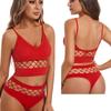 CINOON Frauen Sexy Push-Up Bh Sets aushöhlen Hohe Elastische Sport Strap weste Unterwäsche Set Weibliche Dünne Sammeln Bralette Dessous