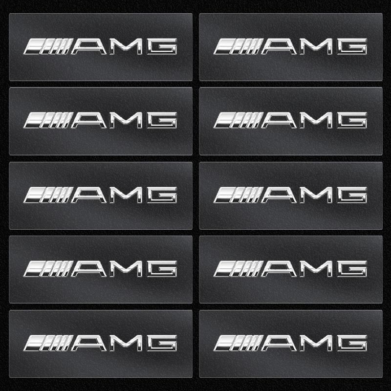 

Наклейка на кнопку стеклоподъемника автомобиля, наклейка на руль, стайлинг автомобиля для Mercedes-Benz W166 W212 W204 C E ML GL GLK Class X166 X204, автомобильные аксессуары 10pcs AMG