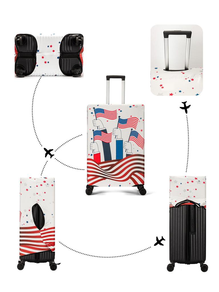 20" Fashionable Travel Luggage Protective Cover for Suitcase