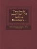 Kniha Yearbook and List of Active Members...