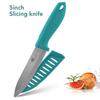 Ceramic Knife 3 4 5 6 Inch Sharp Kitchen Chef Knives Utility Slicer Paring Serrated Bread Meat Cleaver with Sheaths Black Blade