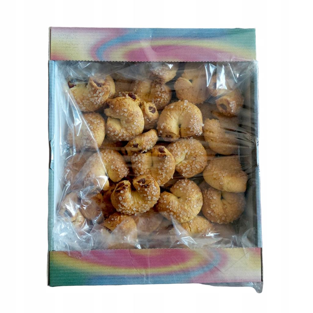Mürbe Kekse mit Kirschfüllung 900g Rogal Kazika