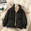 Parkas Women Coat Jacket Autumn Winter Keep Warm Puffer Jacket Stand Collar Harajuku Outwear Loose Padded Vest Korean Fall