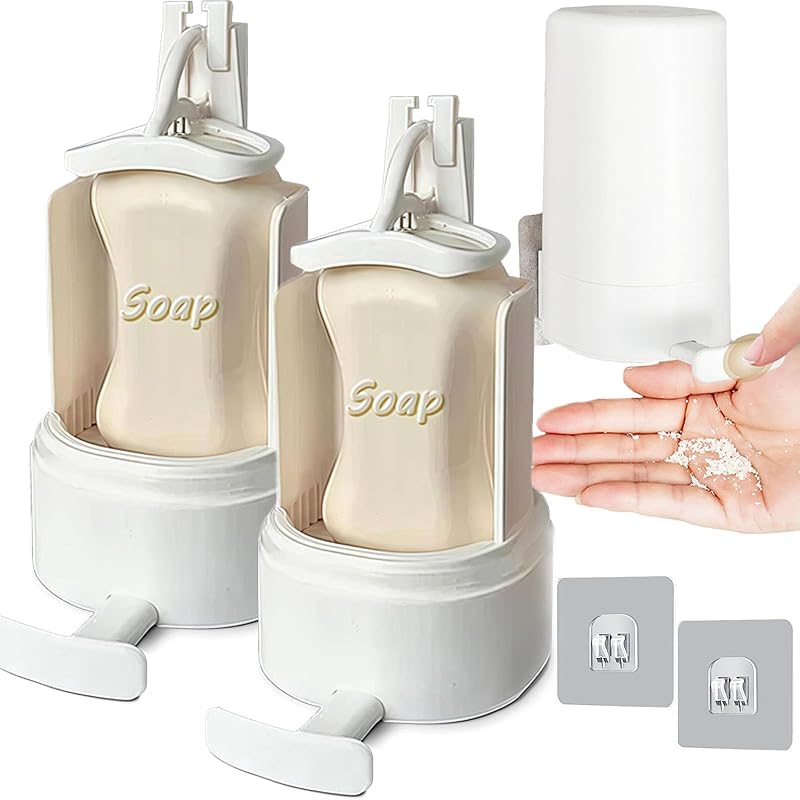 Soap Grinder, Bar Soap Shaver, Soap Grinder for Bar Soap, Bar Soap Dispenser, Foam Flaker Soap Grinder, Bar Soap Shaver Dispenser Wall Mounted