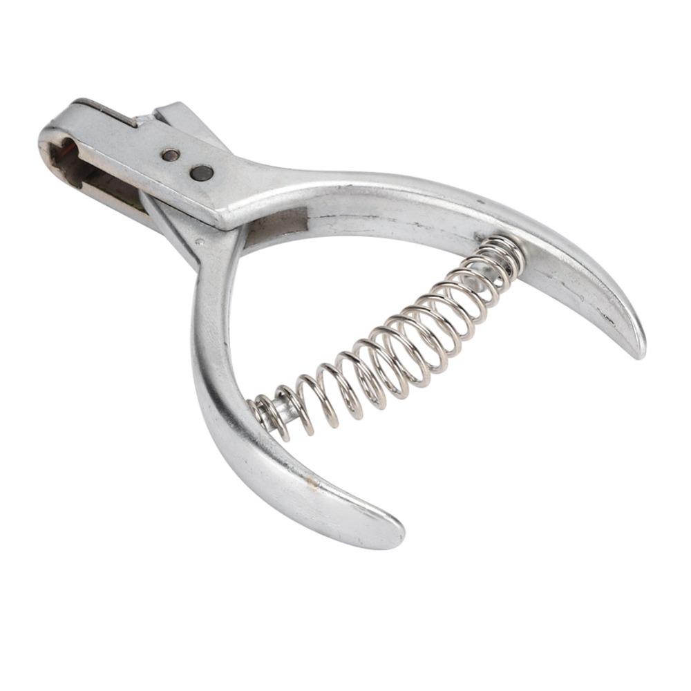 Ocelové hodinkové kleště na stříhání Stříbrný vzor Vykrajovač Hodinkový řemínek Střiháč Oděvní střih