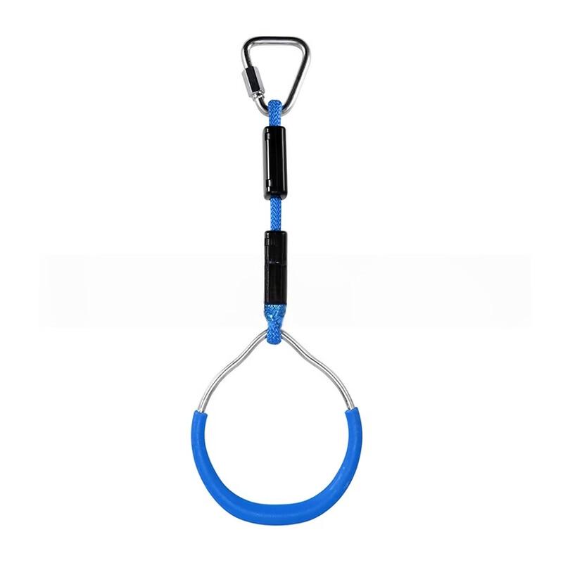 TLXT Kids Outdoor Ninja Rope Climbing Rings синий